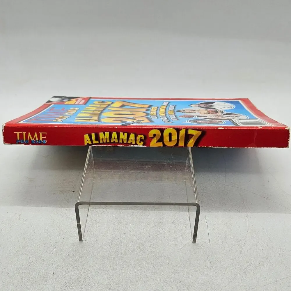 TIME For Kids Almanac 2017 Children's World Facts Illustrated Paperback Book